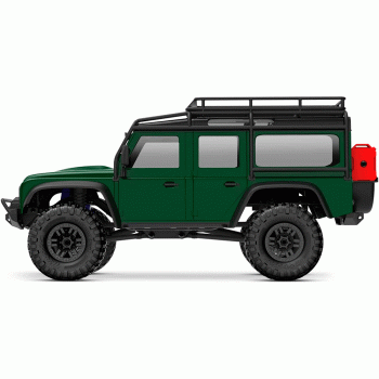 CARRO TRAXXAS 1/18 TRX-4M LAND ROVER DEFENDER CRAWLER RTR GRN 97054-1