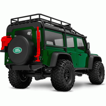 CARRO TRAXXAS 1/18 TRX-4M LAND ROVER DEFENDER CRAWLER RTR GRN 97054-1