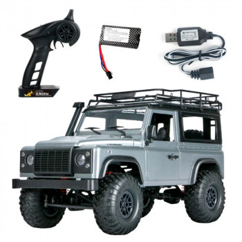 MNMODEL CAR 1/12 RC LAND ROVER DEFENDER 90 (2015) GREY MN-99S