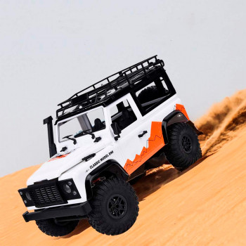 MNMODEL CAR 1/12 RC LAND ROVER DEFENDER 90 (2015) WHITE MN-99