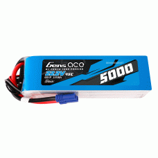 GENS ACE 22.2V 5000MAH 45C 6S LIPO G-TECH EC5 PLUG