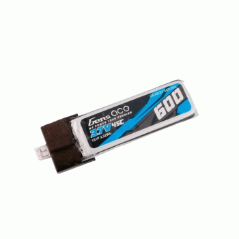 GENS ACE 3.7V 600MAH 45C 1S LIPO JST-PHR PLUG