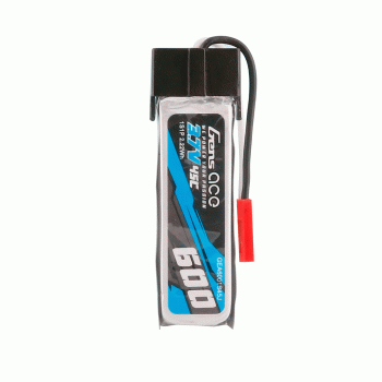 GENS ACE 3.7V 600MAH 45C 1S LIPO JST-SYP PLUG