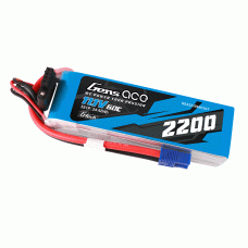 GENS ACE 11.1V 2200MAH 60C 3S G-TECH LIPO EC3 PLUG