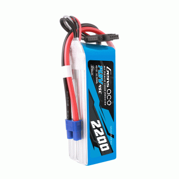 GENS ACE 14.8V 2200MAH 45C 3S G-TECH LIPO EC3 PLUG