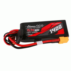 GENS ACE 11.1V 1400MA 60C 3S G-TECH LIPO XT60 PLUG