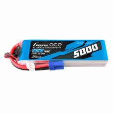 GENS ACE 11.1V 5000MAH 45C 3S G-TECH LIPO EC5 PLUG