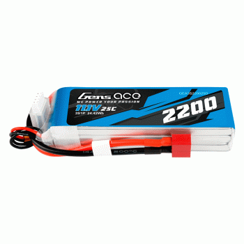 GENS ACE 11.1V 2200MAH 25C 3S G-TECH DEANS PLUG