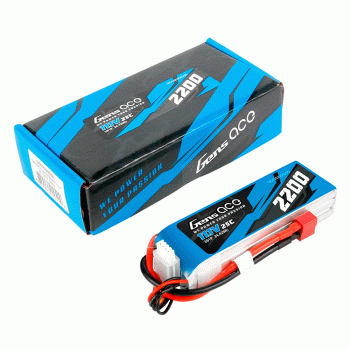 GENS ACE 11.1V 2200MAH 25C 3S G-TECH DEANS PLUG