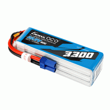 GENS ACE 22.2V 3300MAH 60C 6S LIPO EC5 PLUG