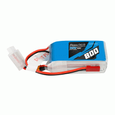 GENS ACE 11.1V 800MA 45C 3S LIPO JST-SYP PLUG