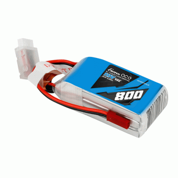 GENS ACE 11.1V 800MA 45C 3S LIPO JST-SYP PLUG