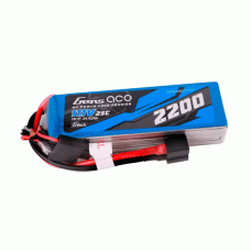 GENS ACE 11.1V 2200MAH 25C 3S G-TECH LIPO XT60 PLUG ADAPTER EC3/DEANS