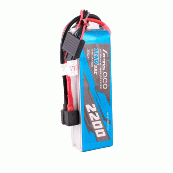 GENS ACE 11.1V 2200MAH 25C 3S G-TECH LIPO XT60 PLUG ADAPTER EC3/DEANS