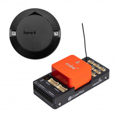 HEX PIXHAWK 4 ORANGE CUBE & HERE4 RTK GNSS (HX4-06222 & HX4-06248)