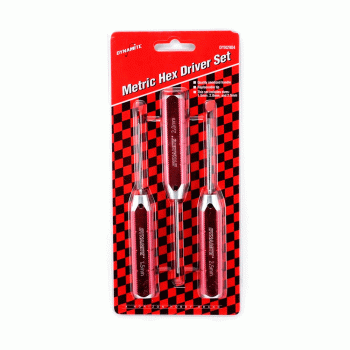 DYNAMITE CHAVE ALLEN 3PC METRIC RED DYN2904