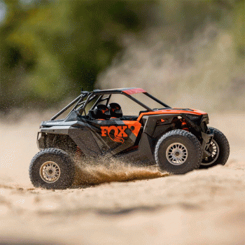 CARRO LOSI 1/10 RZR REY 4WD BLX FOX BLACK LOS03029T2