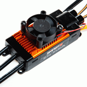 SPEED CONTROL SPEKTRUM AVIAN 80AMP BLX SMART ESC (IC3) SPMXAE1080