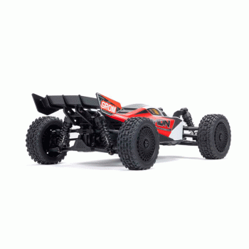 CARRO ARRMA TYPHON GROM 4WD SMART SMALL BUGGY RTR RED/WHITE ARA2106T2