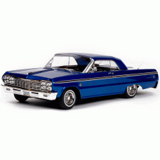 CARRO REDCAT 1/10 SIXTYFOUR 1964 CHEVROLET IMPALA 2WD BLUE RER14407