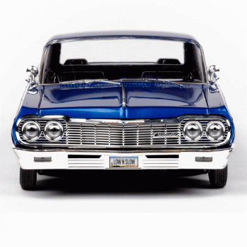 CARRO REDCAT 1/10 SIXTYFOUR 1964 CHEVROLET IMPALA 2WD BLUE RER14407