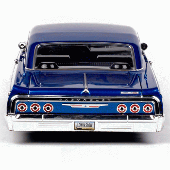 CARRO REDCAT 1/10 SIXTYFOUR 1964 CHEVROLET IMPALA 2WD BLUE RER14407