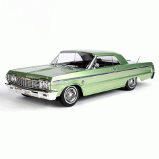 CARRO REDCAT 1/10 SIXTYFOUR 1964 CHEVROLET IMPALA 2WD GREEN RER14408