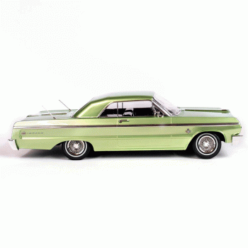 CARRO REDCAT 1/10 SIXTYFOUR 1964 CHEVROLET IMPALA 2WD GREEN RER14408