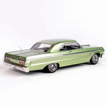 CARRO REDCAT 1/10 SIXTYFOUR 1964 CHEVROLET IMPALA 2WD GREEN RER14408