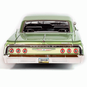 CARRO REDCAT 1/10 SIXTYFOUR 1964 CHEVROLET IMPALA 2WD GREEN RER14408