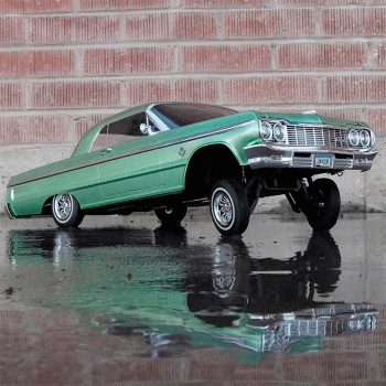 CARRO REDCAT 1/10 SIXTYFOUR 1964 CHEVROLET IMPALA 2WD GREEN RER14408