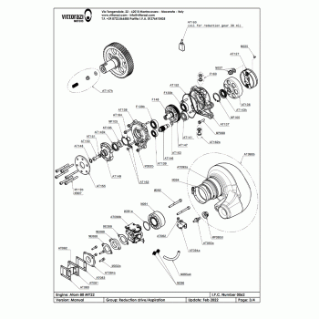 VITTORAZI ATOM80/MOSTER185 BAKELITE GASKET FOR WB CARBURETOR ME089