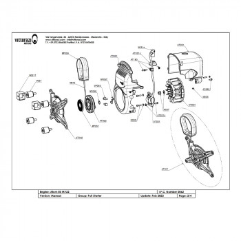 VITTORAZI ATOM80/MOSTER185 PLASTIC HOOK (SET OF 10) MP055.10