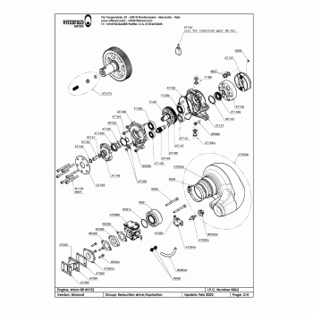 VITTORAZI ATOM80 INTAKE GASKET KIT AT080K