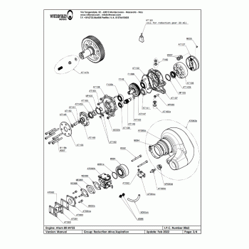 VITTORAZI ATOM80 CARBURETOR CONVERSION KIT FROM WG8 TO WB AT100