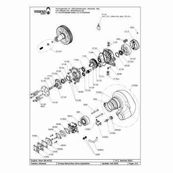 VITTORAZI ATOM80 COMPLETE CLUTCH AT127