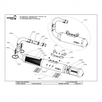 VITTORAZI ATOM80/MOSTER185 HEAT SHRINKABLE TUBING (SET OF 5) MP140.5