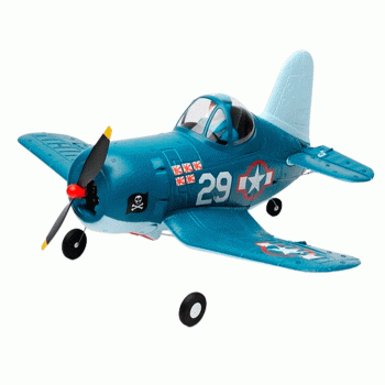 AVIAO WLTOYS QF4U CORSAIR RC 4CH BLUE A500