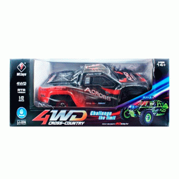 CARRO WLTOYS 1/12 ACROSS HORSE POWER 50KM 4WD RED 12423