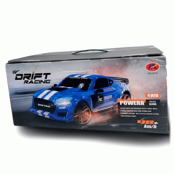 HUAXIANG TOYS CAR 1/14 DRIFT RACING RC 4WD 48KM BLUE 8616A