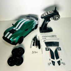 CARRO HUAXIANG TOYS 1/14 DRIFT RACING 4WD 48KM GREEN 8616B