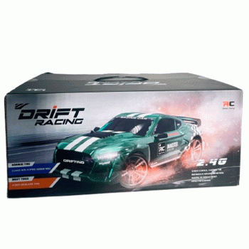 HUAXIANG TOYS CAR 1/14 DRIFT RACING RC 4WD 48KM GREEN 8616B