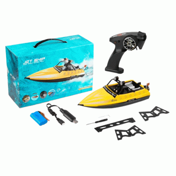 LANCHA WLTOYS JET SHIP MINI 16KM YELLOW WL917