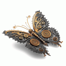 FASCINATIONS INC METAL EARTH ME1021 STEAMPUNK BUTTERFLY