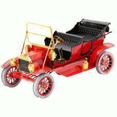 FASCINATIONS INC METAL EARTH MMS051C 1908 FORD MODEL T RED/GOLD