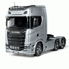 SEMI-TRUCK TAMIYA 1/14 RC SCANIA 770 S 6X4 SILVER EDITION 56373