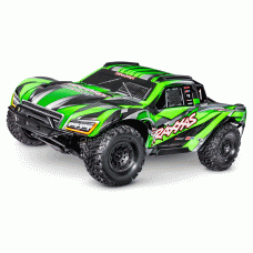 CARRO TRAXXAS MAXX SLASH BLX 6S TQI TSM 4WD GREEN 102076-4