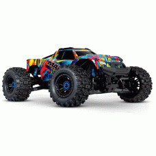 CARRO TRAXXAS 1/10 MAXX MONSTER TRUCK TQI 4S WIDEMAXX RNR 89086-4