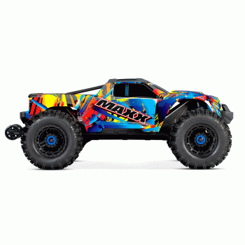 CARRO TRAXXAS 1/10 MAXX MONSTER TRUCK TQI 4S WIDEMAXX RNR 89086-4