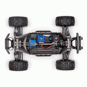 CARRO TRAXXAS 1/10 MAXX MONSTER TRUCK TQI 4S WIDEMAXX RNR 89086-4